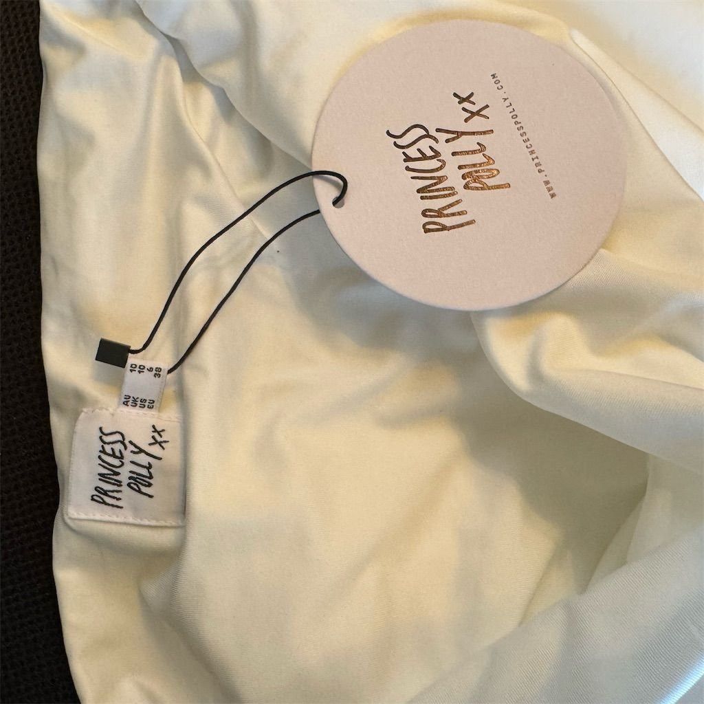 PRINCESS POLLY NWT Princess Polly White Long Sleeve Backless Ignite Mini D Size M / US 6-8 / IT 42-44 - 5 Thumbnail