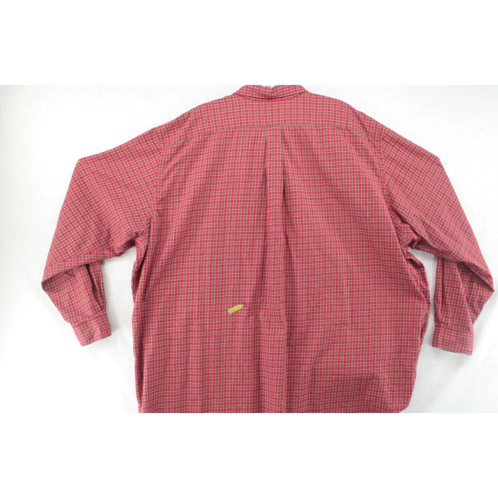 Polo Ralph Lauren VINTAGE Polo Ralph Lauren Shirt Men's Big 4XB Red Black Plaid Long Sleeve Button Preppy Mens Size US XXL / EU 58 / 5 - 3 Thumbnail