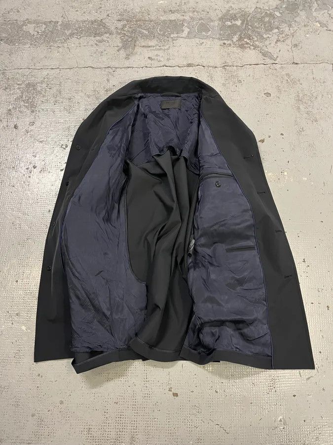 Prada 2000s Prada Navy Long Classy Jacket Size US L / EU 52-54 / 3 - 9 Thumbnail