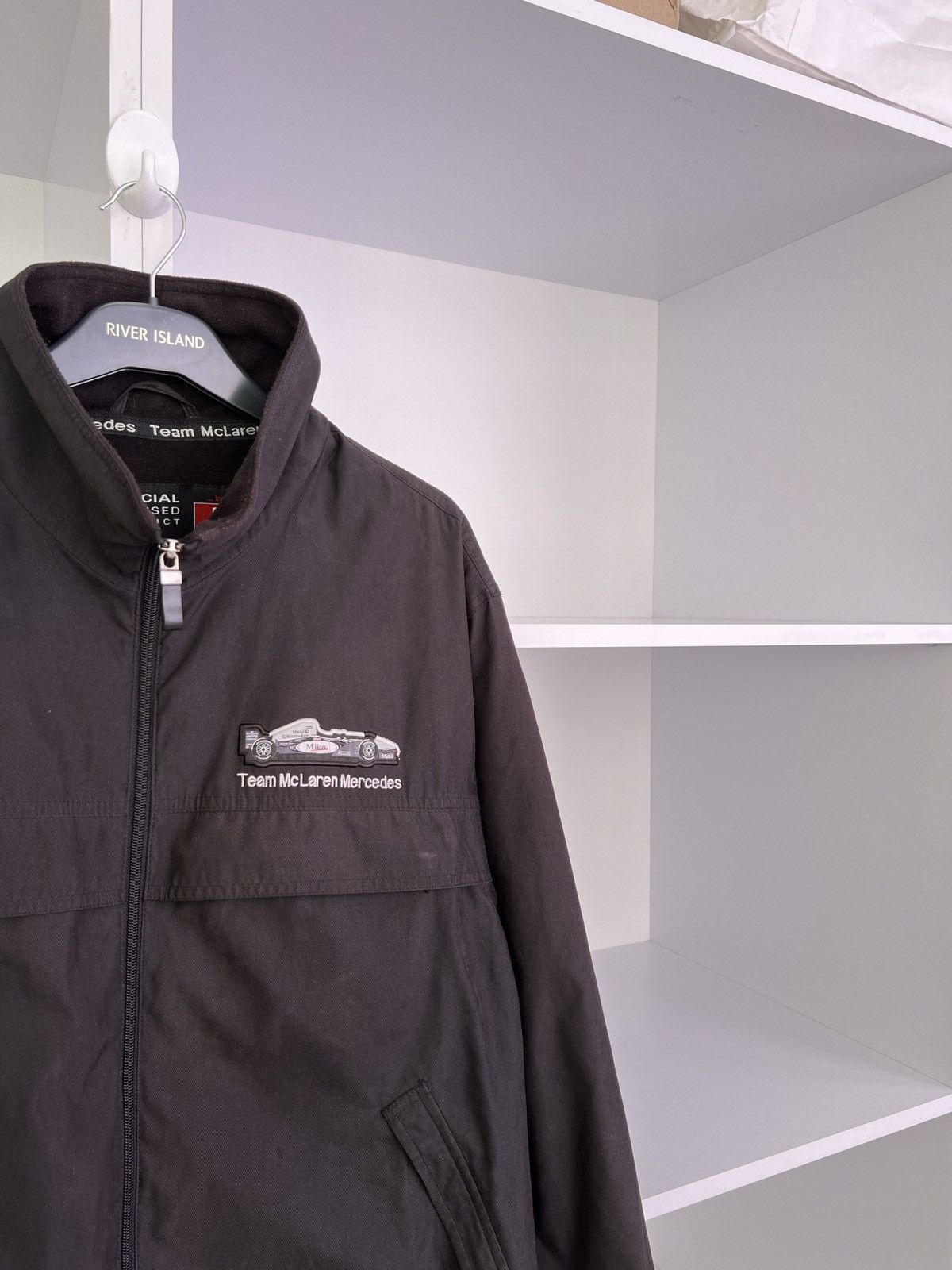 Mercedes-Benz × Vintage VTG Mercedes-Benz McLaren Hamilton F1 Racing Jacket Size US L / EU 52-54 / 3 - 3 Thumbnail