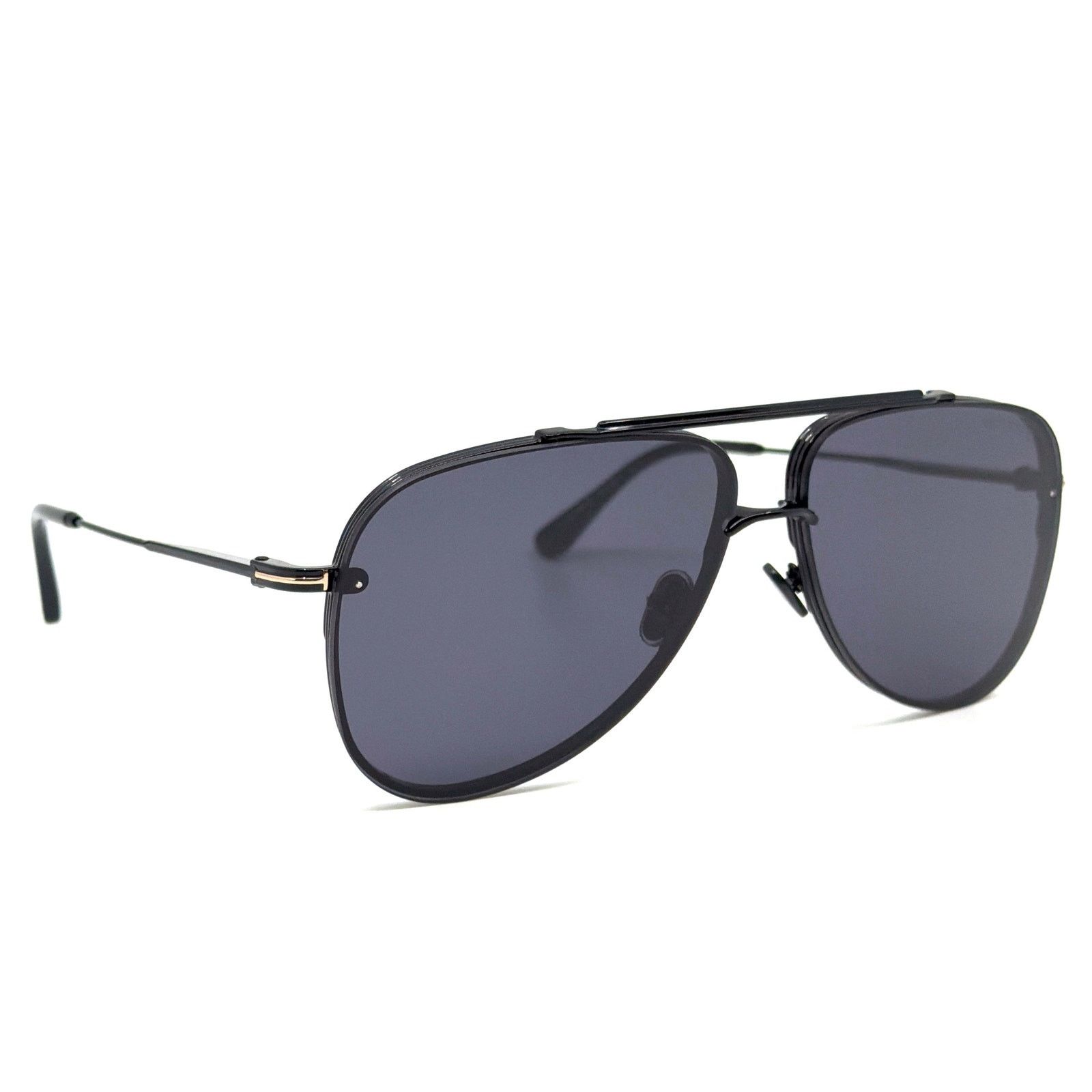 Tom Ford New, TOM FORD Leon Sunglasses TF1071 01A Authentic Size ONE SIZE - 2 Thumbnail