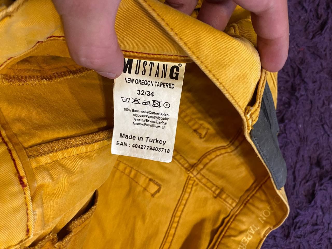 Mustang Mustang New Oregon Tapered Slim Fit Denim Jeans Size 32 Size US 32 / EU 48 - 2 Thumbnail