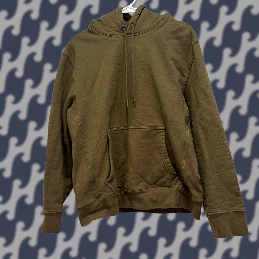 Flint And Tinder Flint and Tinder Pullover Hoodie Mens Large Olive Green Made in USA 10-Year Size US L / EU 52-54 / 3 - 1 Thumbnail