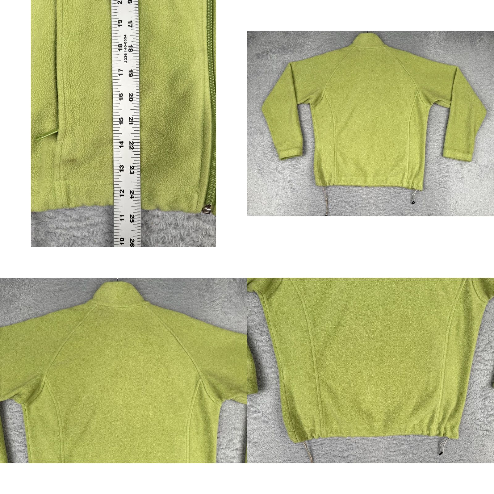 Vintage Columbia Jacket Womens M Green Fleece Full Zip Pockets Outdoor Hiking Warm Size M / US 6-8 / IT 42-44 - 9 Thumbnail