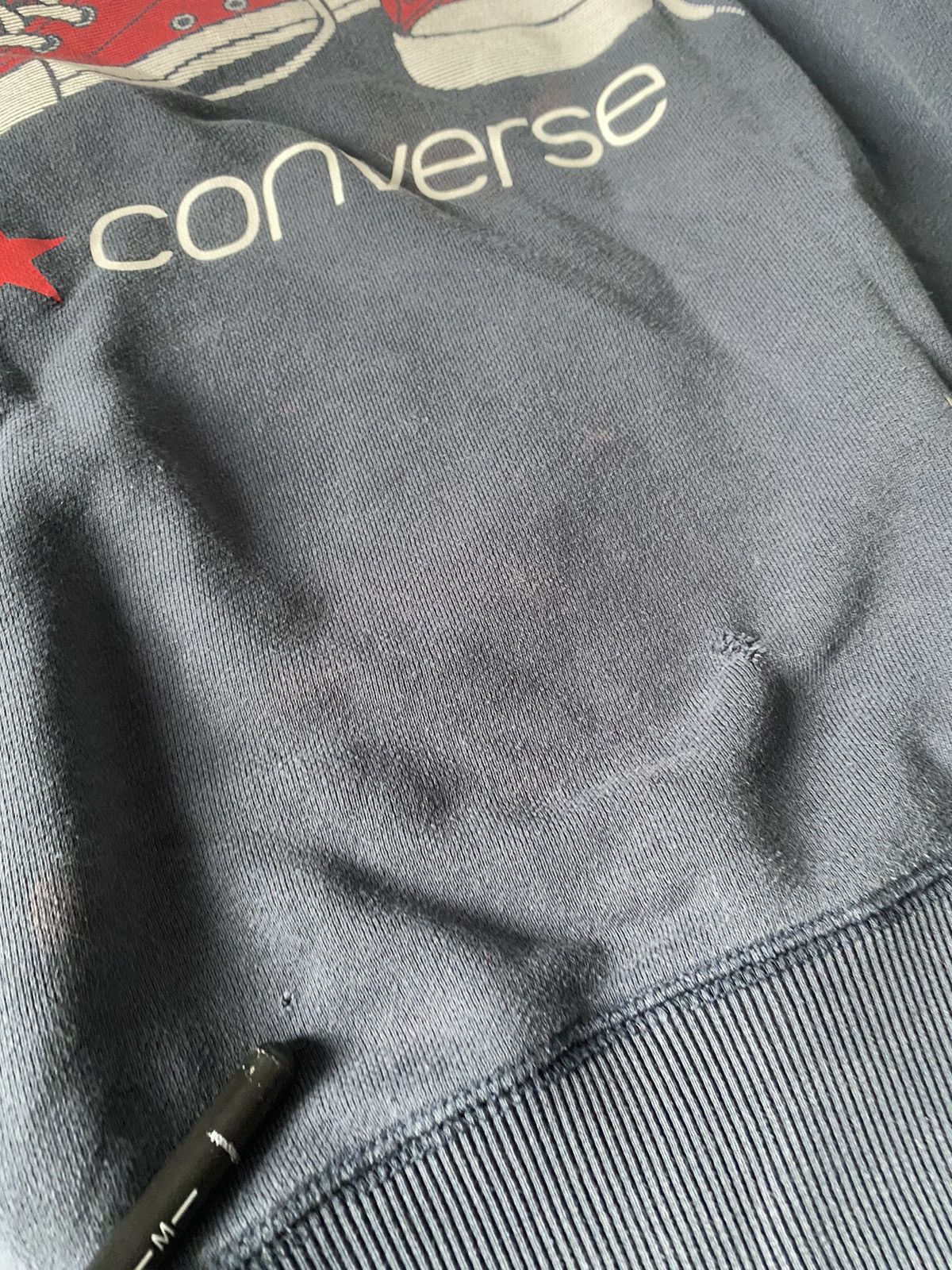 Converse 🚨vintage CONVERSE sweatshirt made in usa big logo all star Size US L / EU 52-54 / 3 - 5 Thumbnail