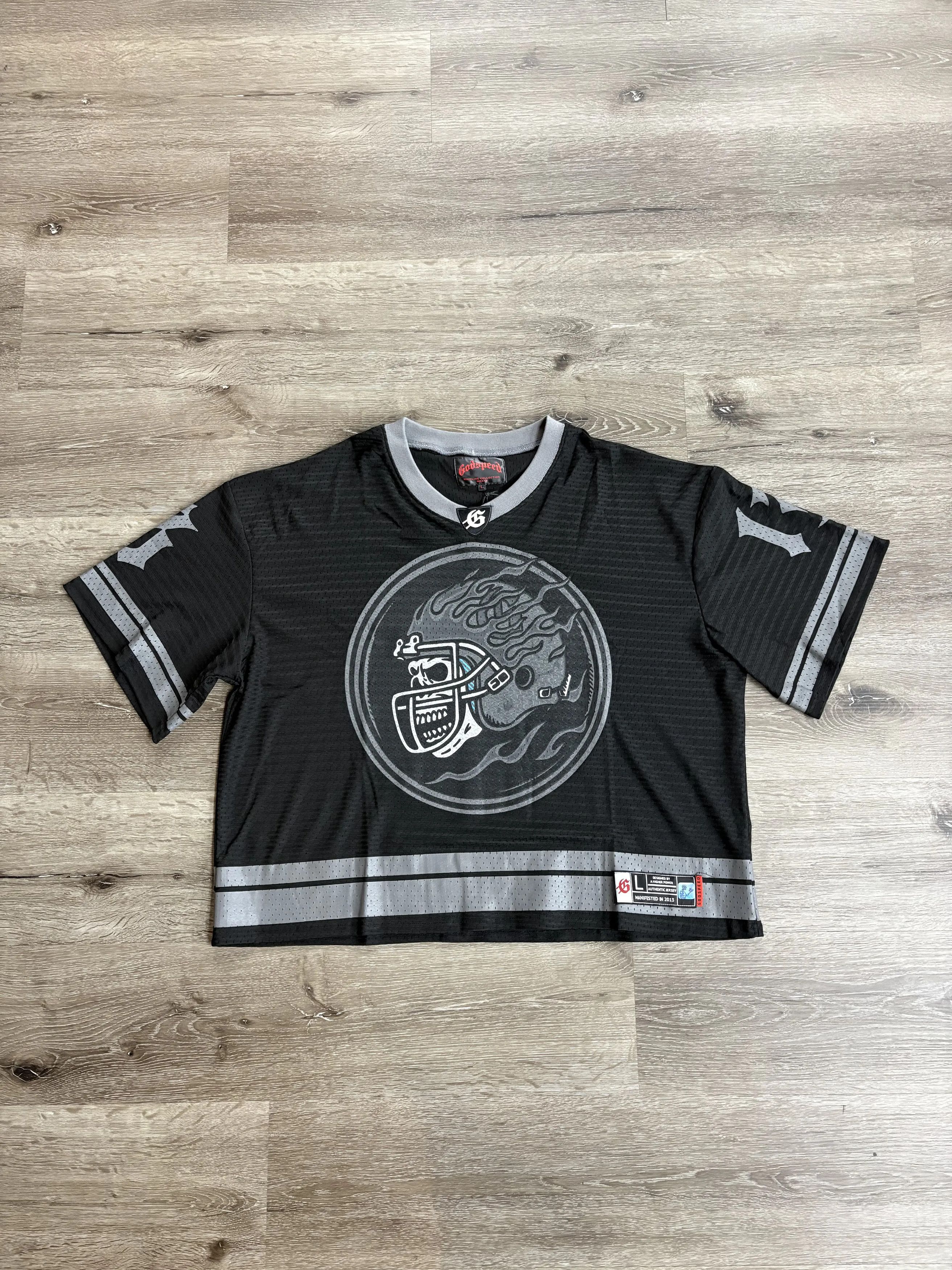 Godspeed Godspeed "First Down" Jersey (Black/Grey) Size US L / EU 52-54 / 3 - 2 Thumbnail