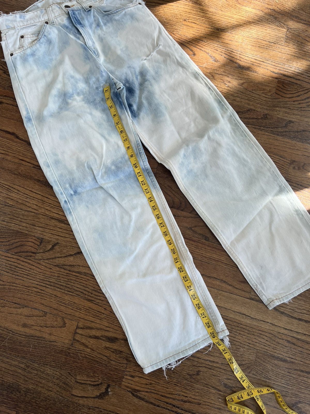 Levi's × Vintage 🔥Vintage 70s Acid Wash Orange Tab Levi’s Travis Scott Size US 30 / EU 46 - 12 Thumbnail