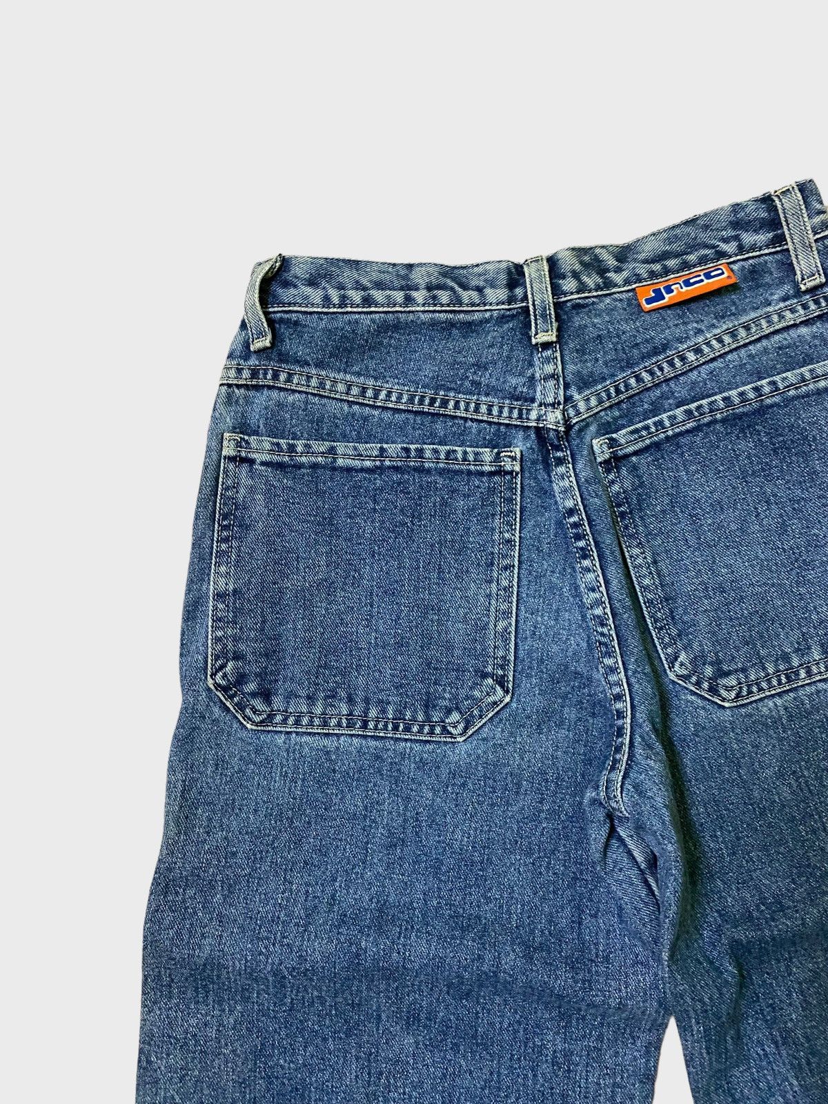 JNCO × Vintage Crazy Vintage Jnco 1031 Embroidered Girlie Stuff Baggy Denim Size US 26 / EU 42 - 10 Thumbnail