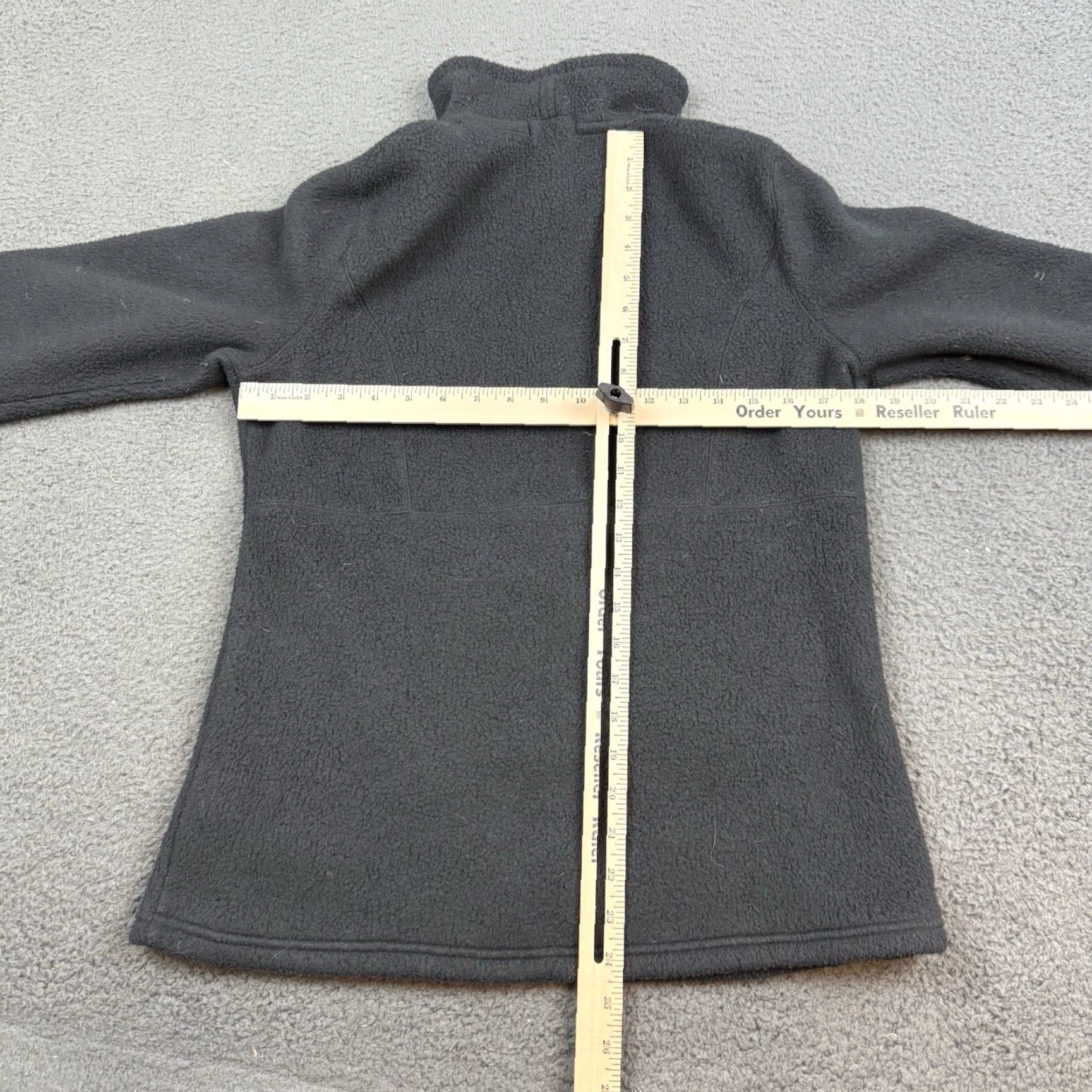 Vintage L.L. Bean Katahdin Fleece Jacket Womens Small Black Full Zip Mock Neck Polartec Size S / US 4 / IT 40 - 6 Thumbnail