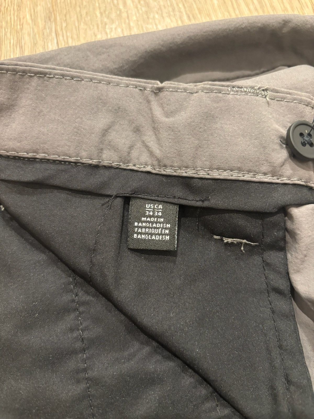 Saks Fifth Avenue Grey Saks 5th Casual Pants Size US 34 / EU 50 - 4 Thumbnail