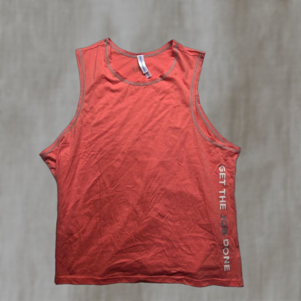 Vintage Beachbody Women's Tank Top Sleeveless Tee T Shirt Adult XL Orange Size XL / US 12-14 / IT 48-50 - 1 Thumbnail