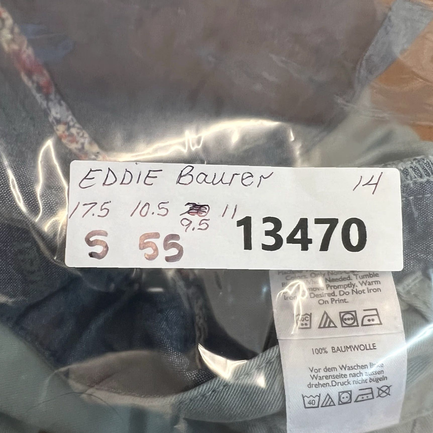Eddie Bauer Eddie Bauer Everyday Cotton Twill Shorts Womens Size 14 Gray High-Rise Chino Activewear Size 36" / US 14 / IT 50 - 8 Thumbnail