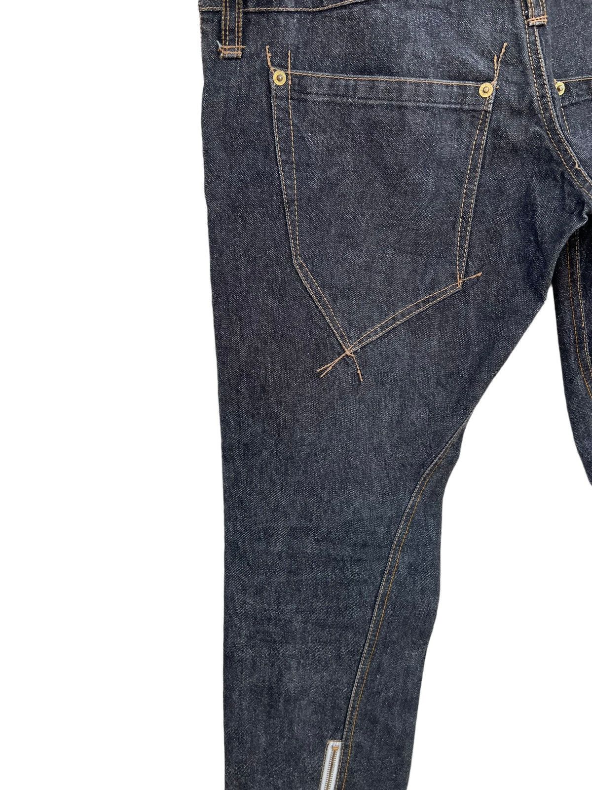 PPFM PPFM Zippable Back Zip Hem Skinny Denim Jeans Size US 30 / EU 46 - 16 Thumbnail