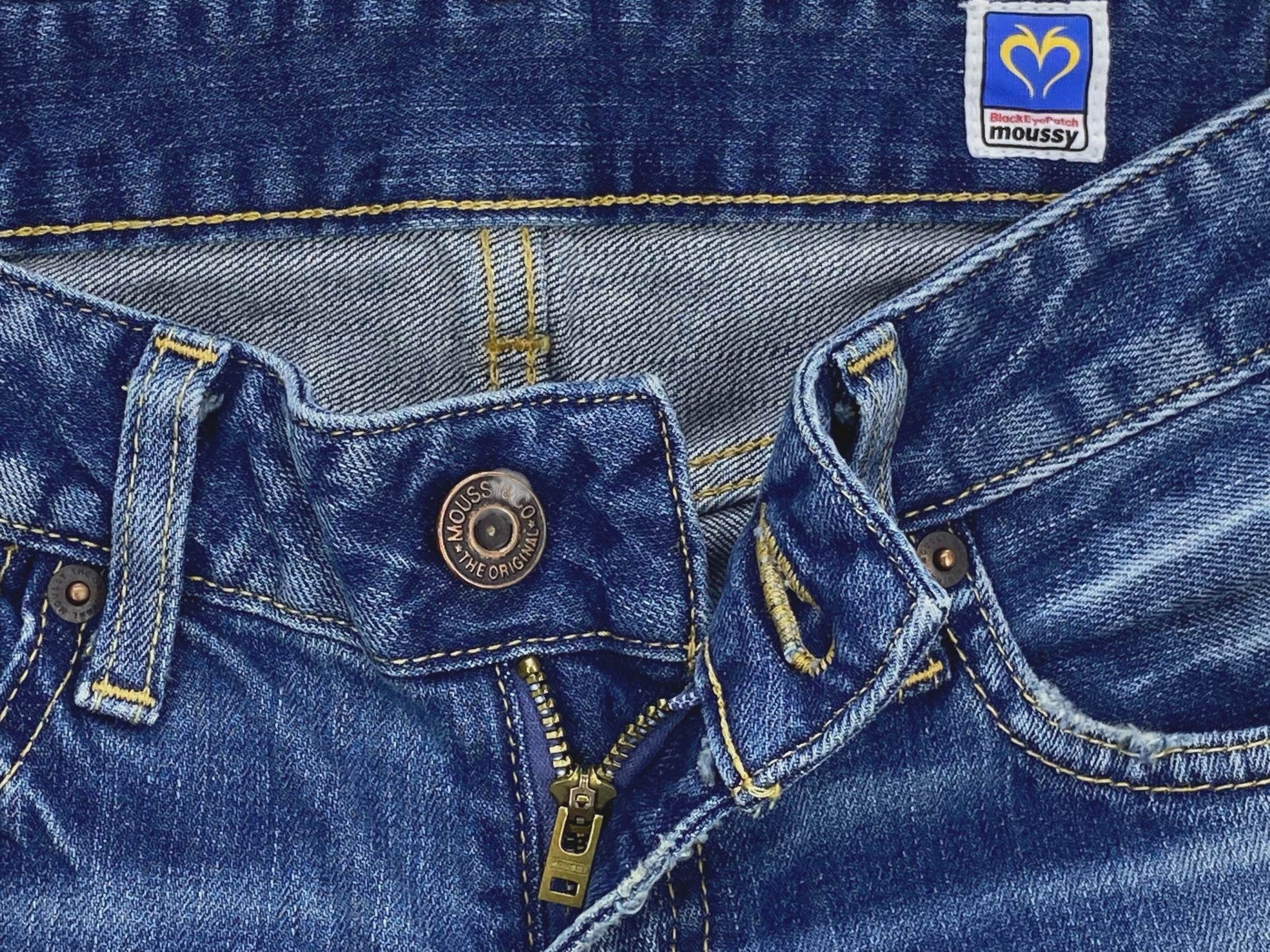 MOUSSY × Vintage Moussy Jeans Flare Pants Workwear Size 24" / US 00 / IT 34 - 10 Thumbnail