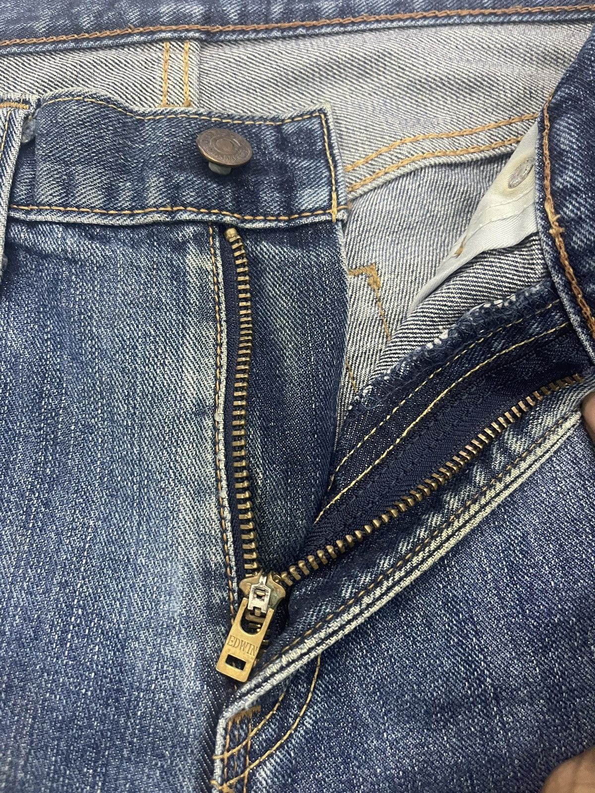 Edwin Vintage Edwin Jeans streetwear Size US 29 - 14 Thumbnail