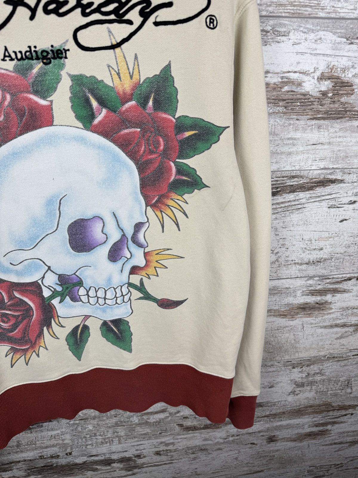 Christian Audigier Mens Vintage Ed Hardy zip hoodie Christian Audigier skeleton Size US S / EU 44-46 / 1 - 17 Thumbnail