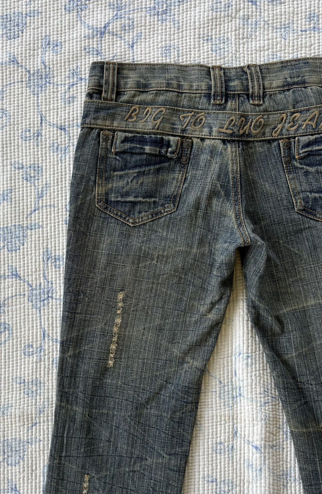 Vintage Vintage ZLR Streetwear Jeans Distressed Denim Size US 32 / EU 48 - 7 Thumbnail