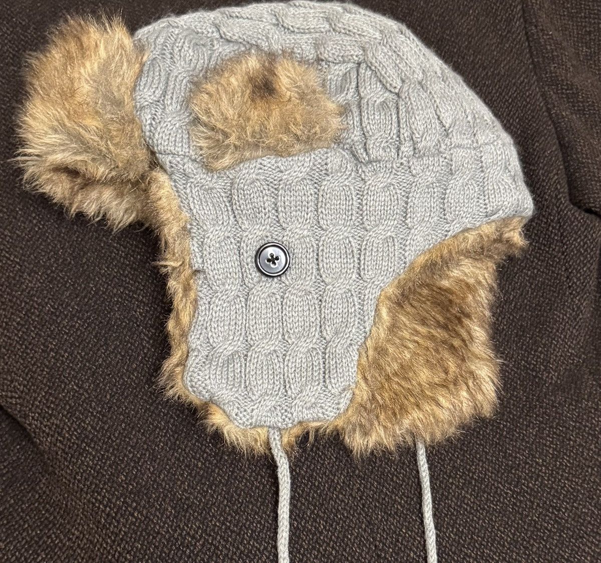 Hysteric Glamour Crazy Y2k Mohair Fuzzy Hat Ushanka Punk Winter Size ONE SIZE - 5 Thumbnail