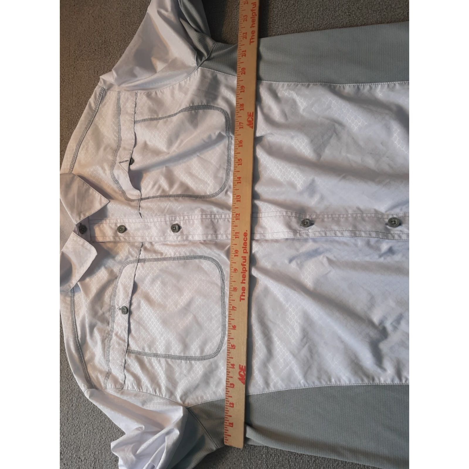Vintage Reel Legends nylon Jacket Mens Button Up Long Sleeve White Size US M / EU 48-50 / 2 - 5 Thumbnail