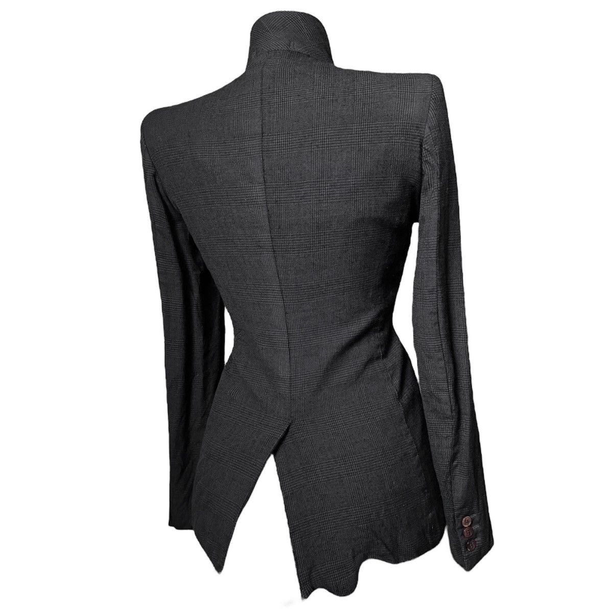 Comme des Garcons fitted draped deconstruction blazer by Comme des Garçons Size XS / US 0-2 / IT 36-38 - 2 Thumbnail