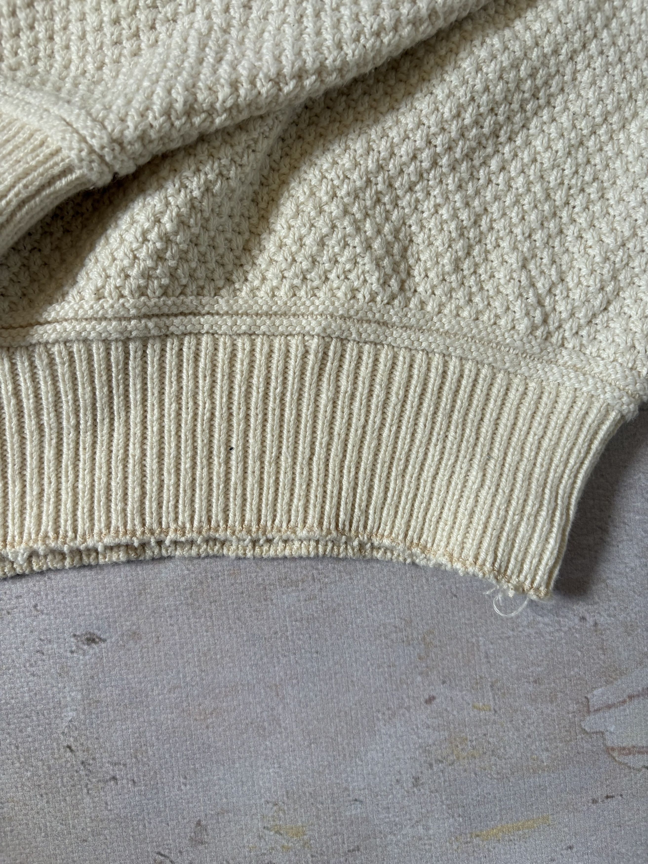 Vintage Vintage boxy fit Ireland fisherman sweater cozy Size US XL / EU 56 / 4 - 5 Thumbnail