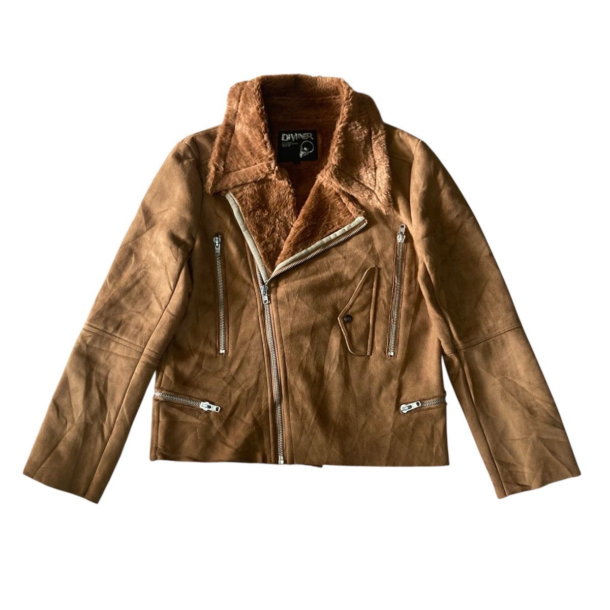 If Six Was Nine DIVINER SHERPA DOUBLE BREAST JACKET Size US L / EU 52-54 / 3 - 1 Thumbnail