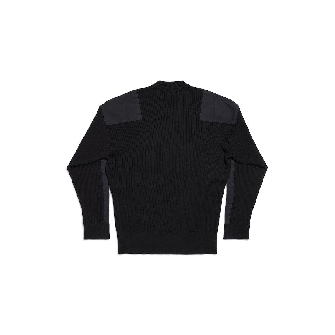 Balenciaga o1tr1nto0426 Military Sweater in Black Size US XL / EU 56 / 4 - 5 Thumbnail