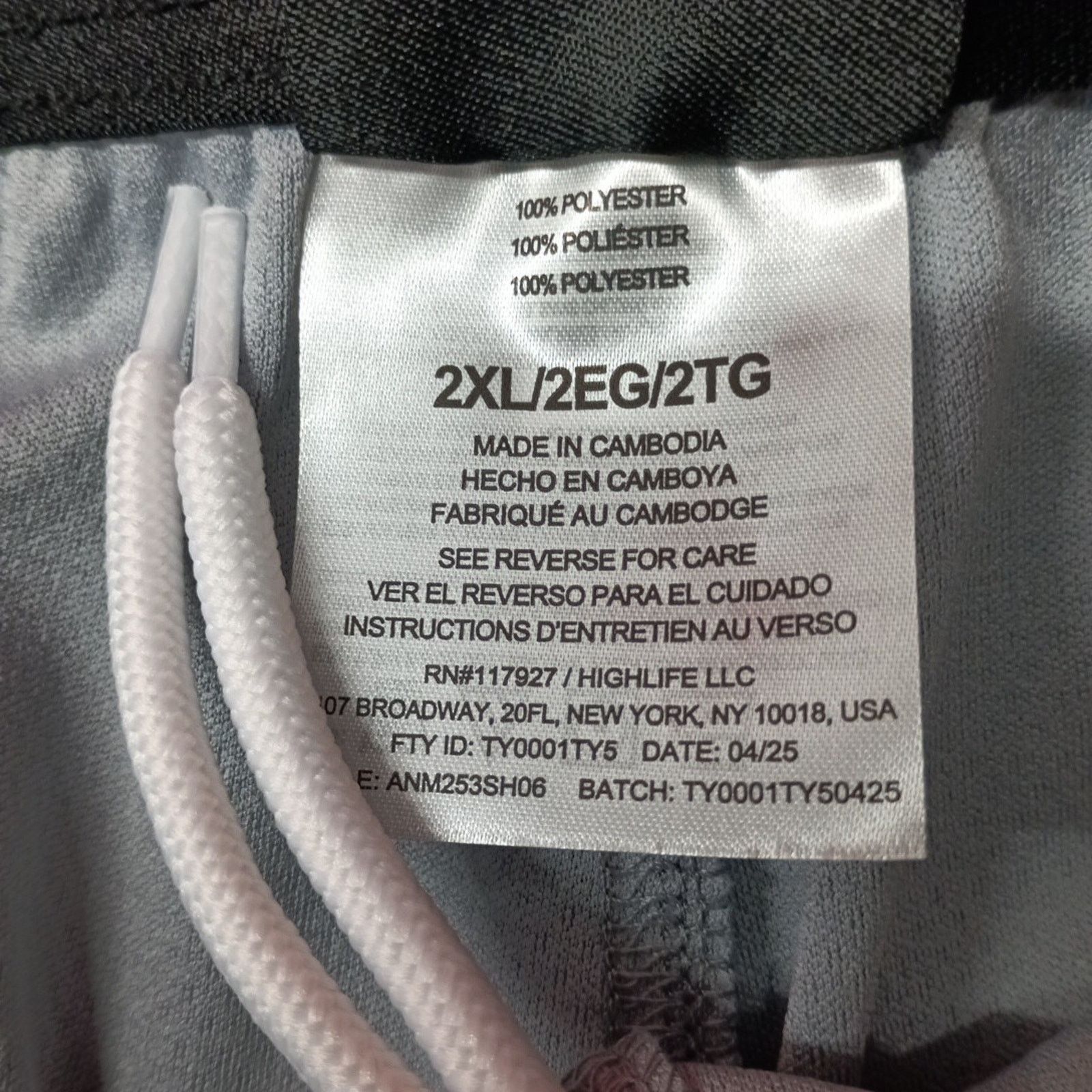 Other AND1 Basketball Shorts Men’s Size 2XL Gray Black 10" Inseam Size US 40 / EU 56 - 3 Thumbnail
