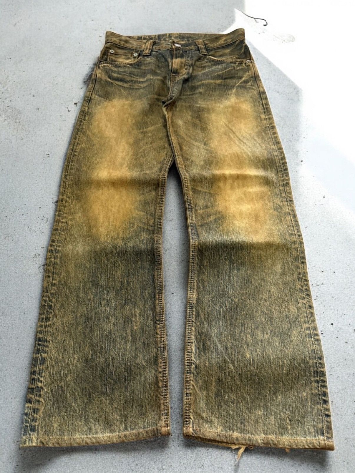 Edwin Edwin 503 Blue Trip Patina Fade Mud Wash Jeans Straight Size US 30 / EU 46 - 1 Thumbnail