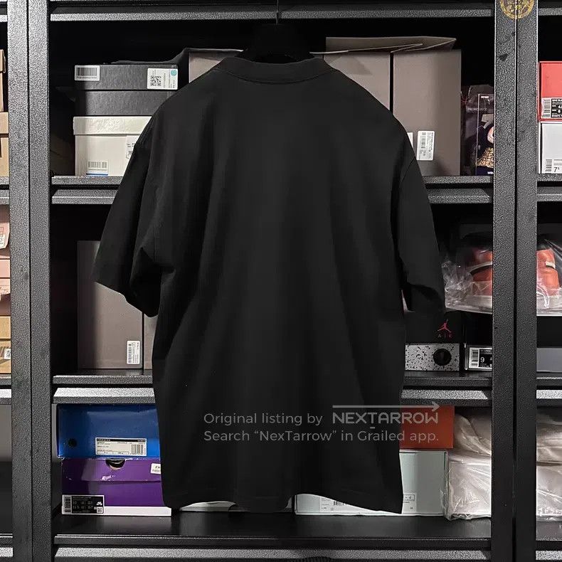 Balenciaga Balenciaga Black Mirror Logo Short Sleeve Size US L / EU 52-54 / 3 - 2 Thumbnail