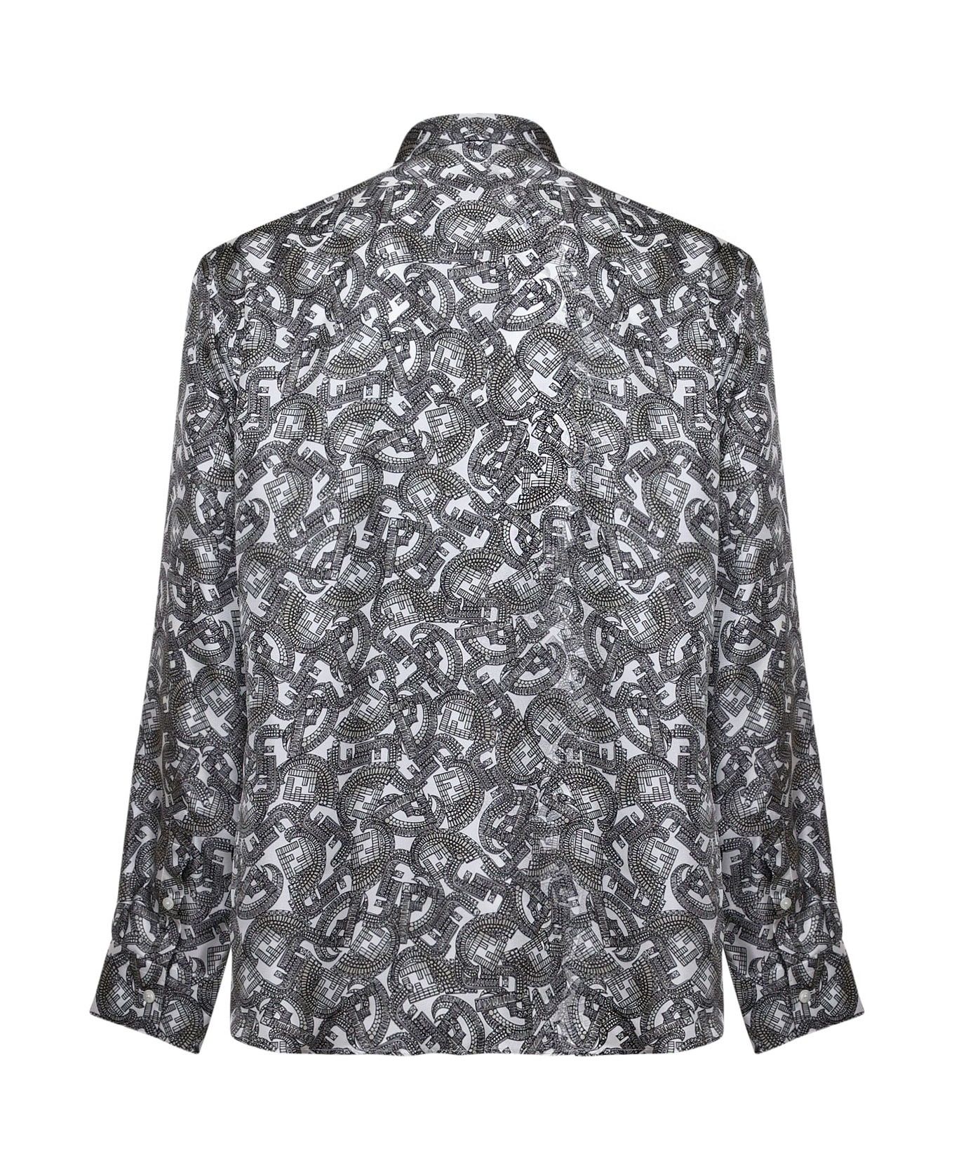 Fendi o1s1wg110925 Shirt in Black/White Size US S / EU 44-46 / 1 - 3 Thumbnail
