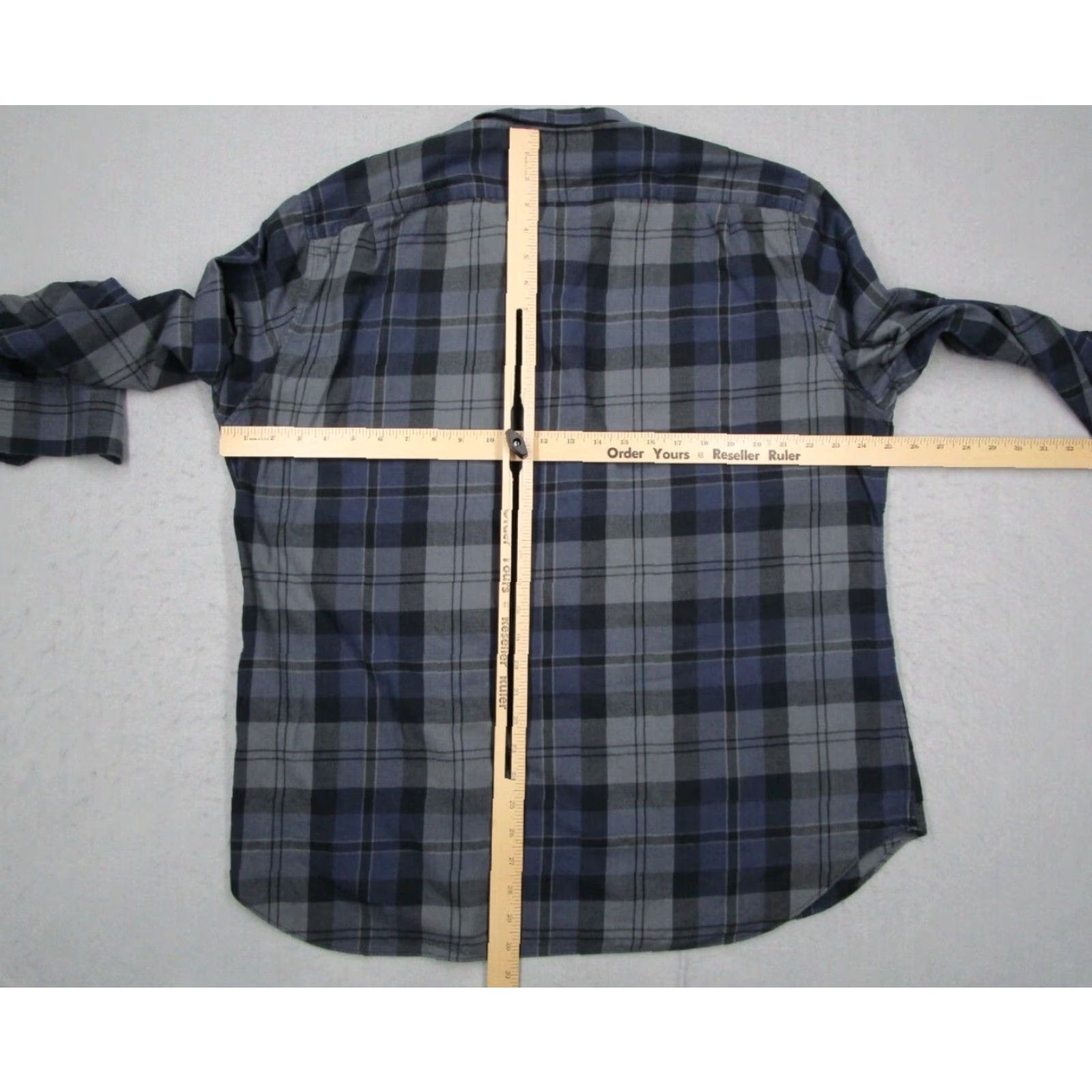 Bonobos VINTAGE Bonobos Shirt Mens 2XL Blue Check Casual Long Sleeve Button-Up Slim Fit Flannel Size US XXL / EU 58 / 5 - 5 Thumbnail