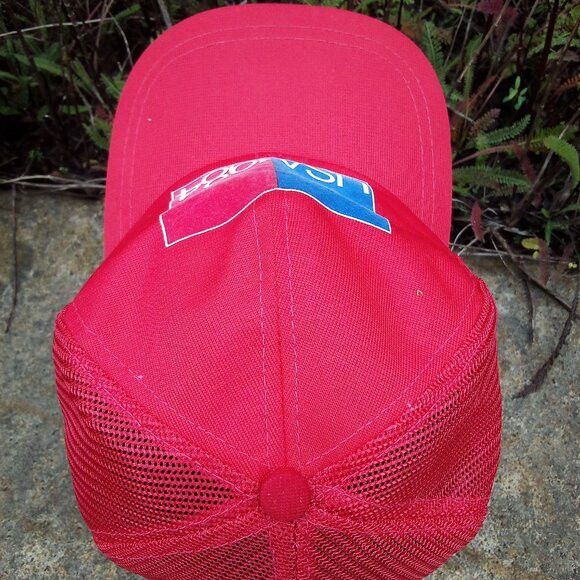 Vintage Vintage USA 1984 Snap Back Trucker Hat Cap Size ONE SIZE - 4 Thumbnail