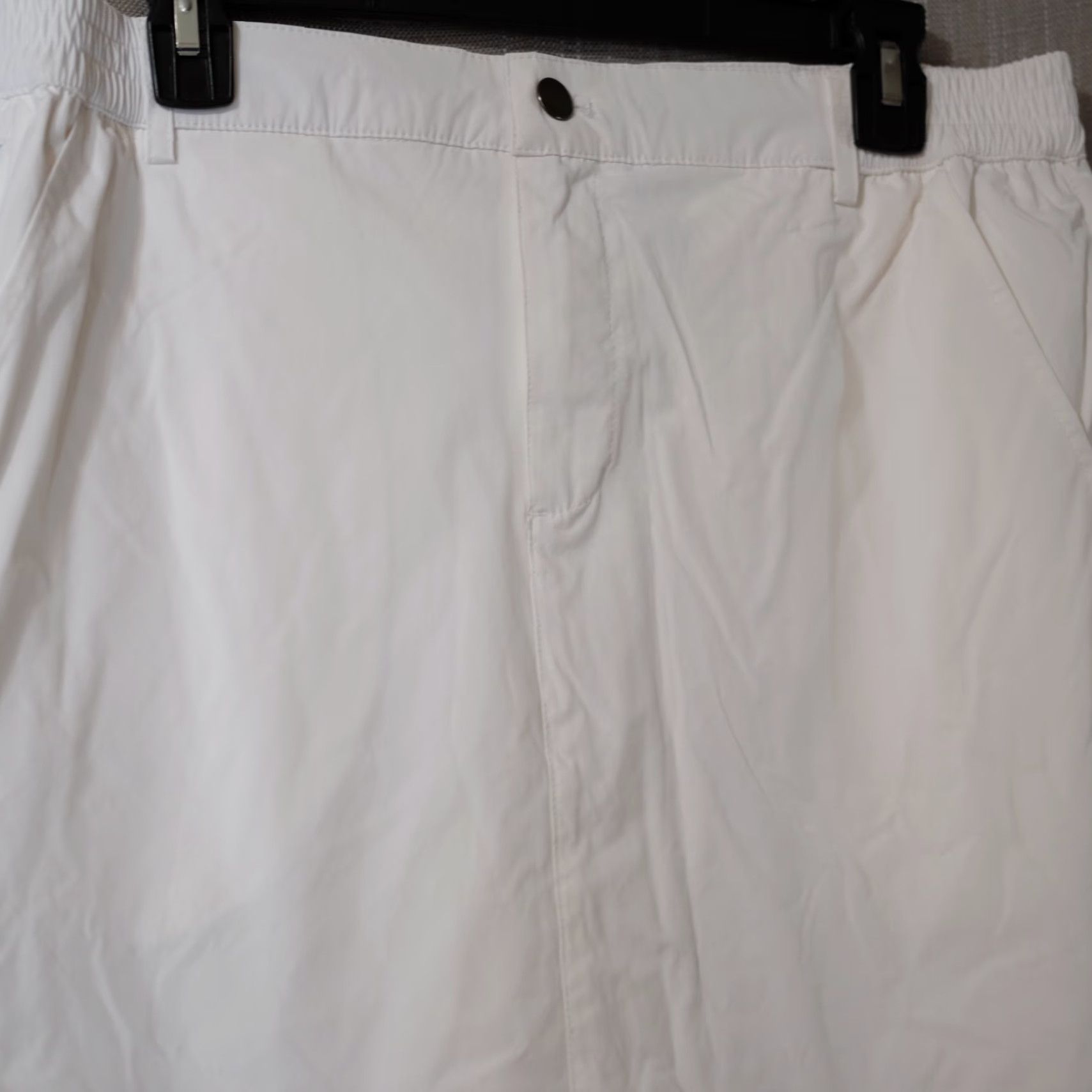 Vintage Nwot! Santiny Skort Skirt Shorts Pockets Athletic Golf White Women's XL #H56-2 Size 40" / US 18 - 2 Thumbnail