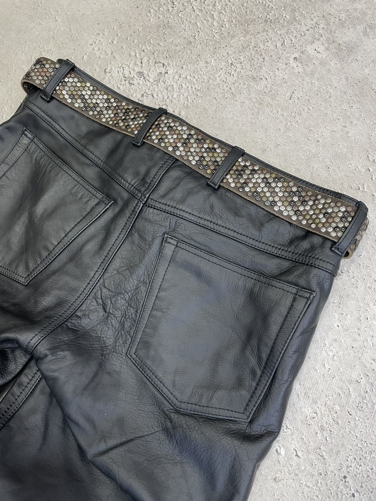 Japanese Brand × KMRii × Vintage VINTAGE METAL BELT JACKET ARCHIVE 2000s avant Garde belt Size ONE SIZE - 8 Thumbnail