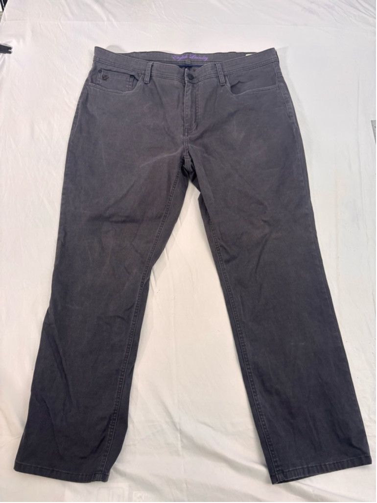 English Laundry Men's English Laundry Pants Size 38x32 Gray Size US 40 / EU 56 - 1 Thumbnail