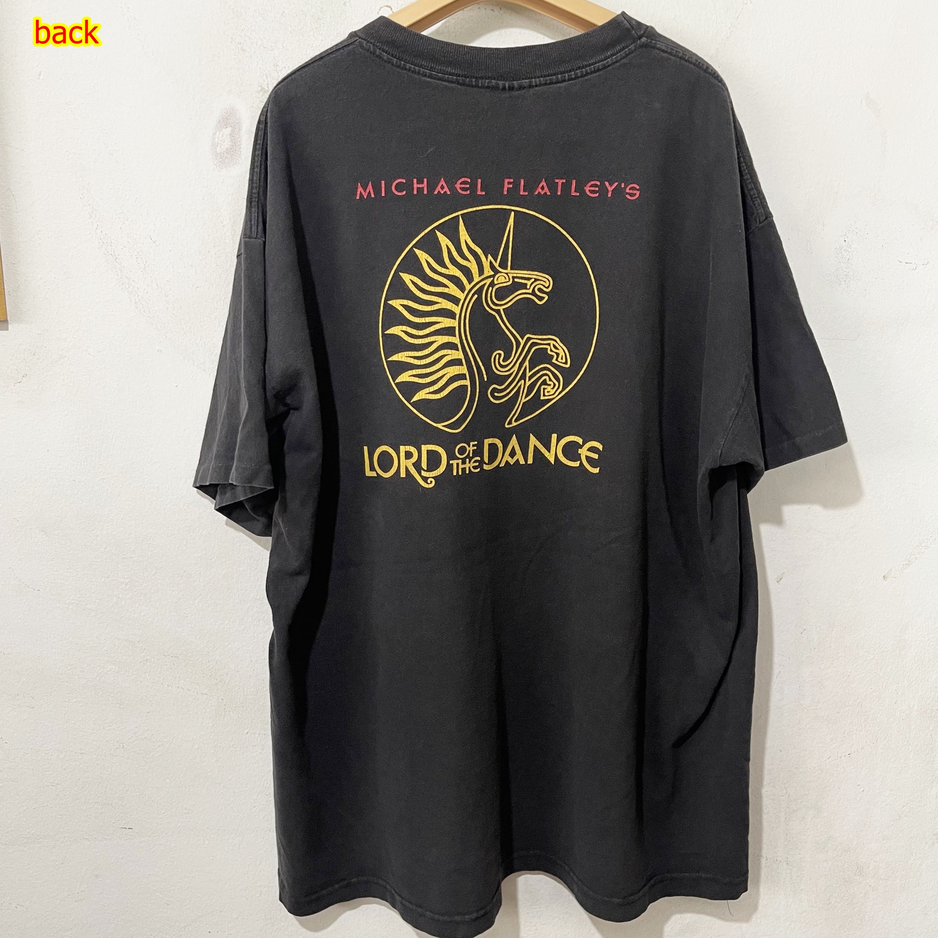 Vintage Vintage 90s Lord of the Dance T-Shirt Size US XXL / EU 58 / 5 - 1 Thumbnail