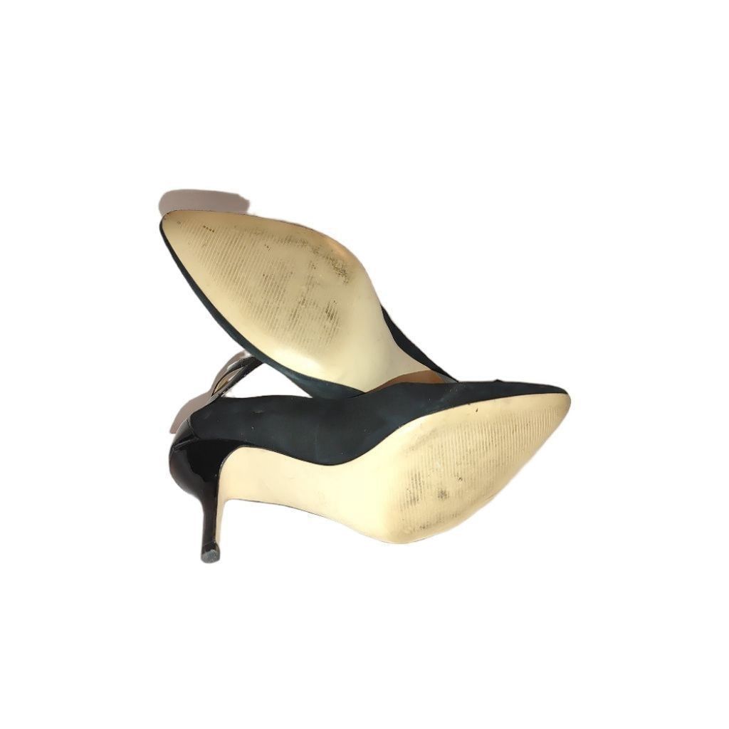 The Unbranded Brand Audrey Brooke Double Ankle Strap Suede Heels Size 9.5 Size US 9.5 / IT 39.5 - 6 Thumbnail