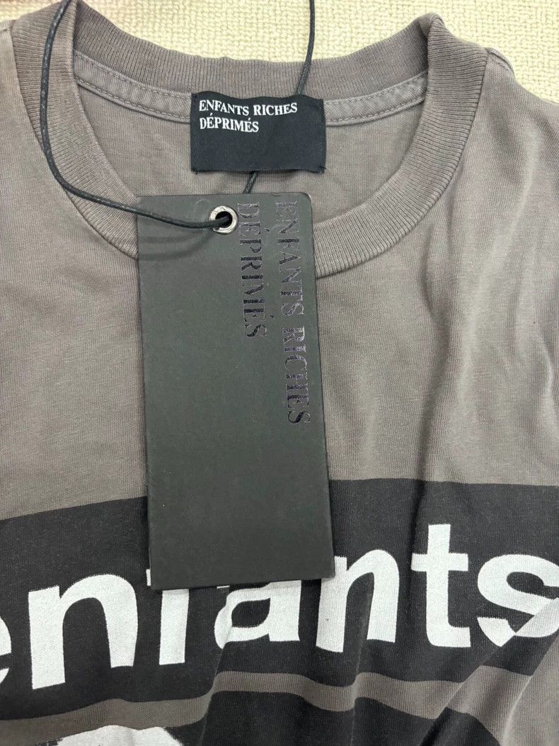 Enfants Riches Deprimes Enfants Riches Deprimes 23 FW taupe printed short sleeve T- Size US L / EU 52-54 / 3 - 5 Thumbnail