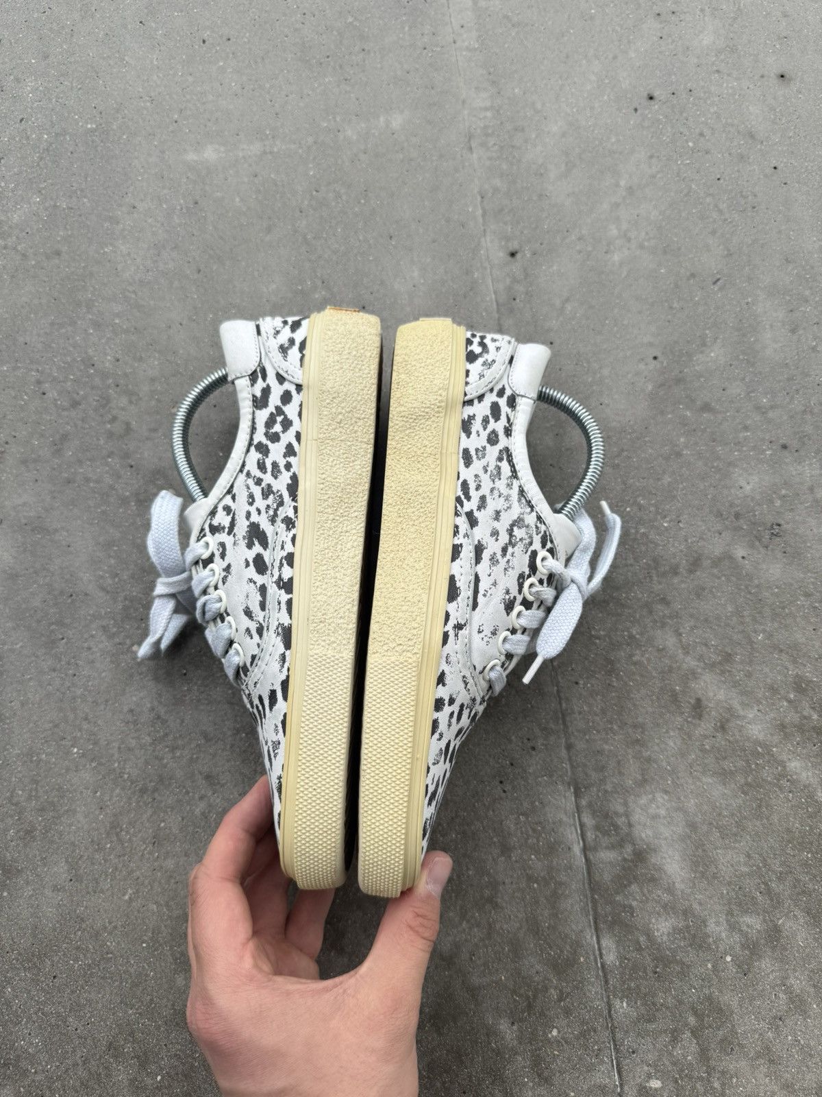 Designer × Hedi Slimane × Saint Laurent Paris SS16 Hedi Slimane Saint Laurent Babycat Skate 20 Sneakers Size US 6 / IT 36 - 3 Thumbnail