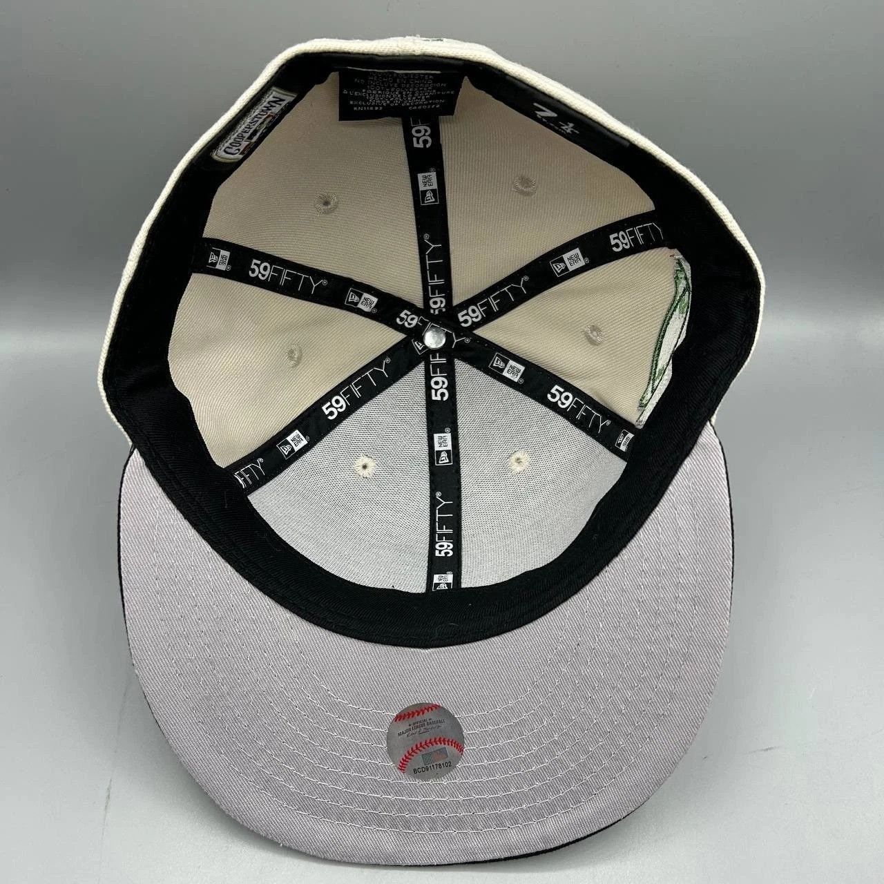 New Era San Francisco Giants Hat 7 1/4 59Fifty New Era MLB Fitted Size ONE SIZE - 2 Thumbnail