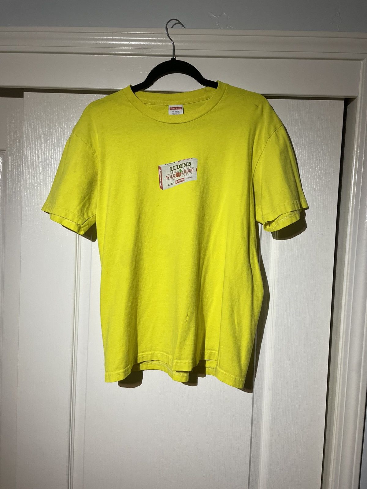 Supreme Yellow Supreme x Luden’s T-shirt Size US M / EU 48-50 / 2 - 1 Thumbnail