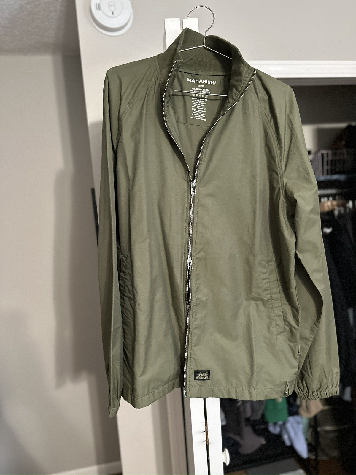 Maharishi Maharishi Miltype track jacket olive green Size US XL / EU 56 / 4 - 5 Thumbnail