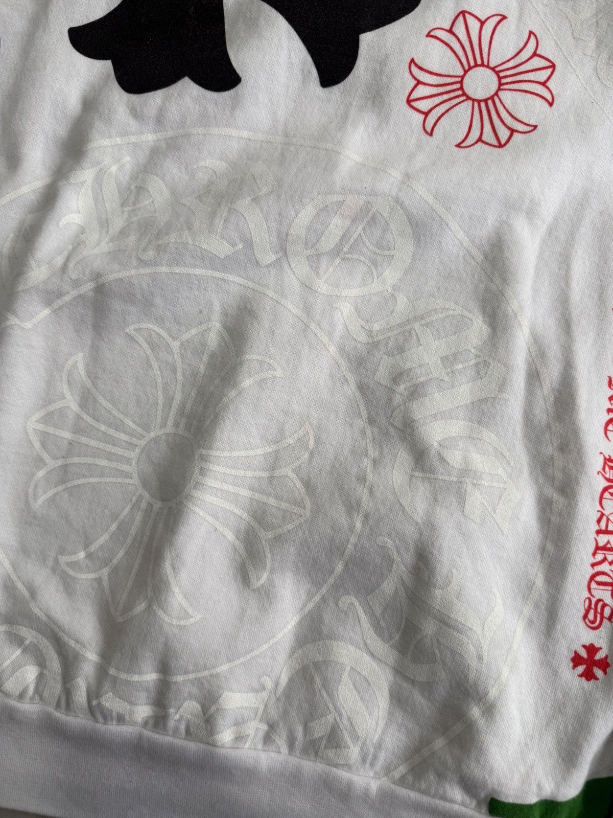 Chrome Hearts Rare - Stencil All Over Print Hoodie Size US M / EU 48-50 / 2 - 11 Thumbnail