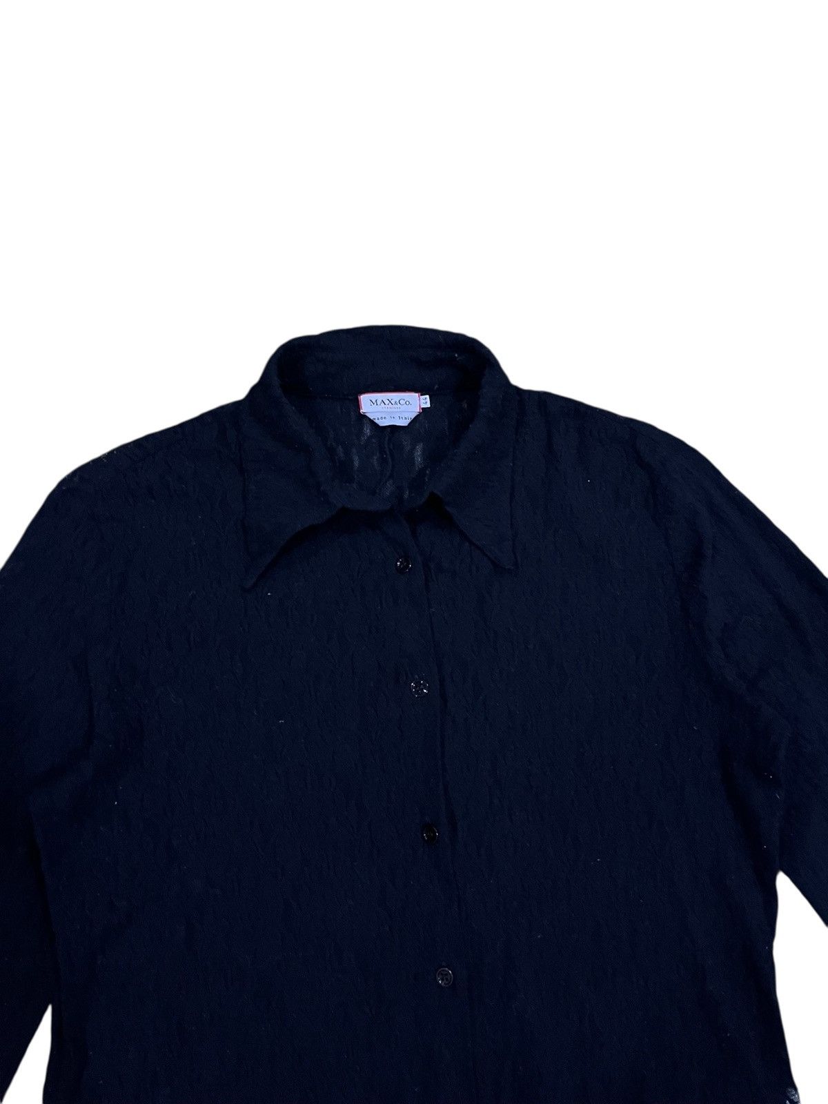 Other MAX&CO SHIRT BUTTON UP BLACK Size M / US 6-8 / IT 42-44 - 3 Thumbnail
