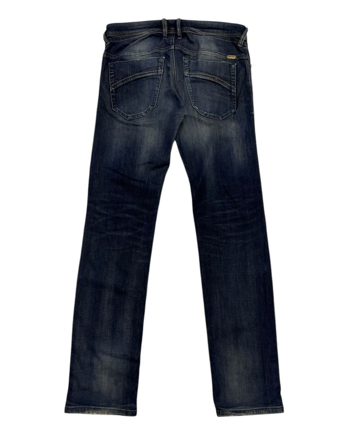 Diesel DIESEL REGULAR SLIM TAPERED DENIM JEANS Size US 32 / EU 48 - 8 Thumbnail