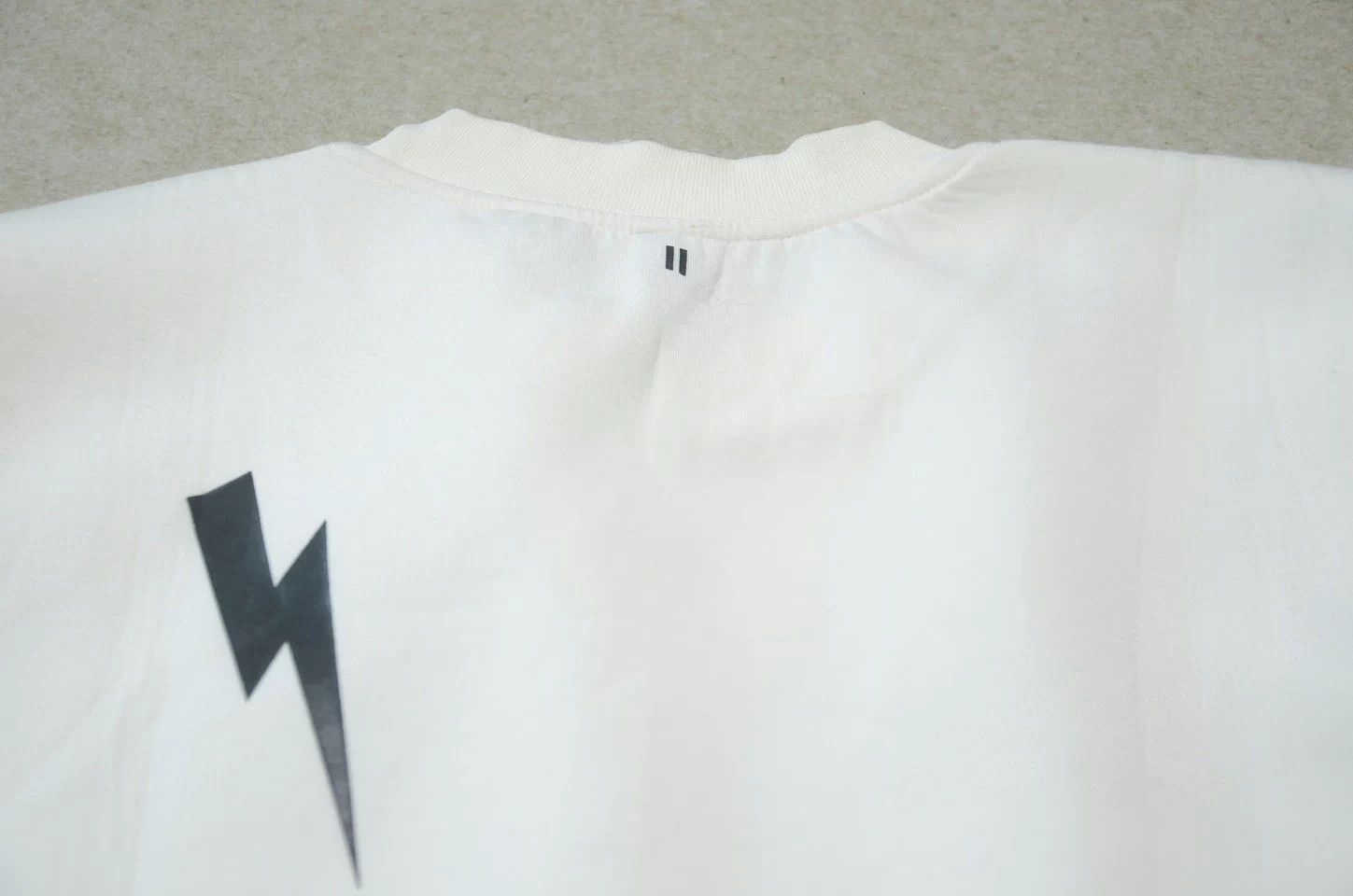 Neil Barrett Neil Barrett White Double-Zip Space Zeus Sweatshirt Size US M / EU 48-50 / 2 - 5 Thumbnail