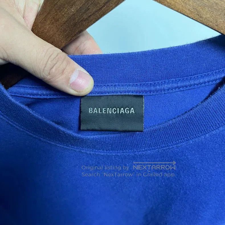 Balenciaga Balenciaga Embroidered Short Sleeve Tee. Size US XS / EU 42 / 0 - 3 Thumbnail