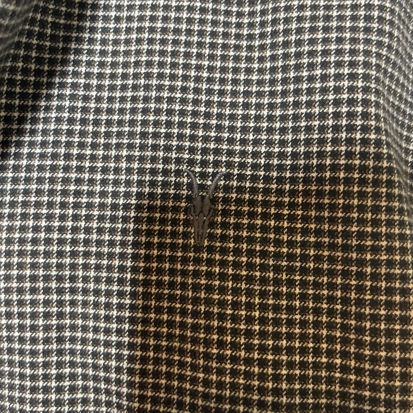 Allsaints All saints Utica better cotton flannel button down shirt XXL Size US XXL / EU 58 / 5 - 7 Thumbnail