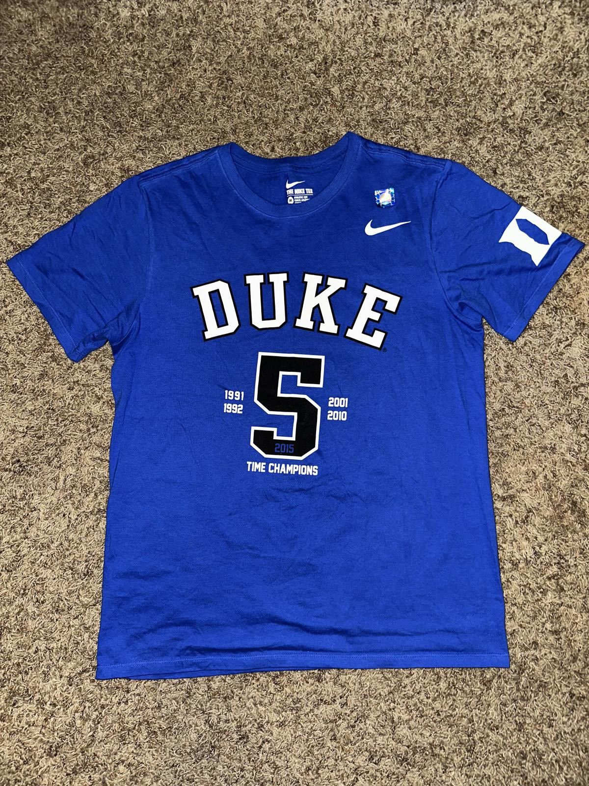 Nike Nike Men’s Dry 2015 The Champions #5 Duke College Shirt Size US M / EU 48-50 / 2 - 1 Thumbnail